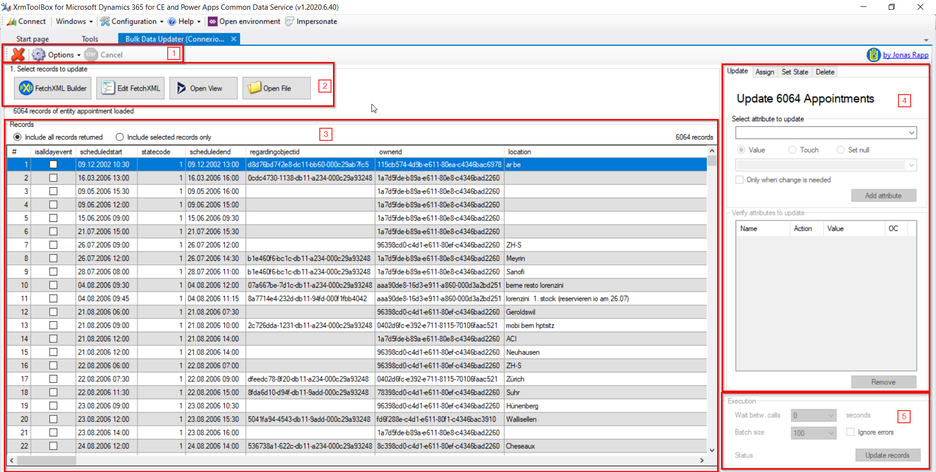 Приложение не найдено data updater